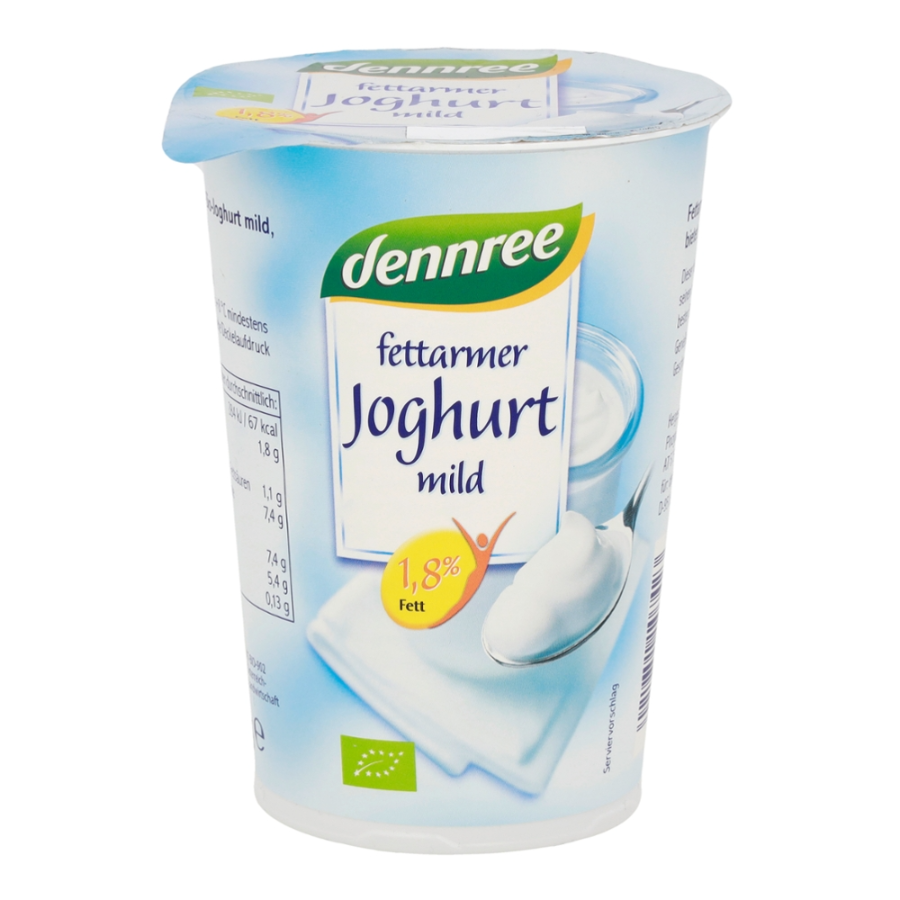 Bio Naturjoghurt 1,8% Fett