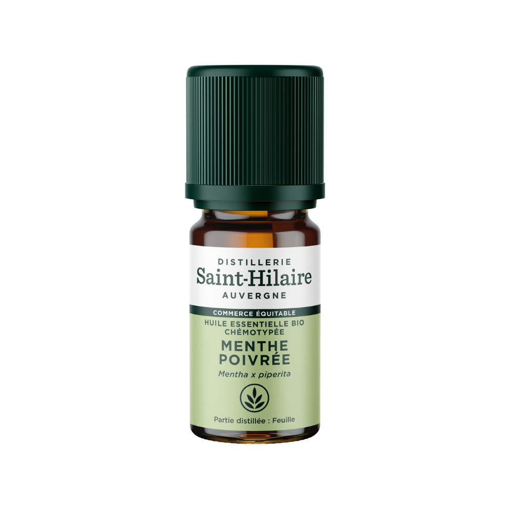 Huile essentielle de menthe poivrée bio