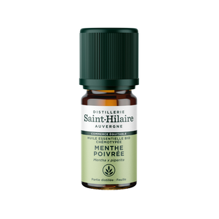 Huile essentielle de menthe poivrée bio