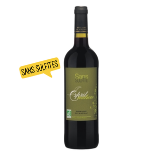 Vin Rouge - IGP Haute Vallée de l'Aude Mayrac Esprit Nature Sans Sulfites 12° Bio