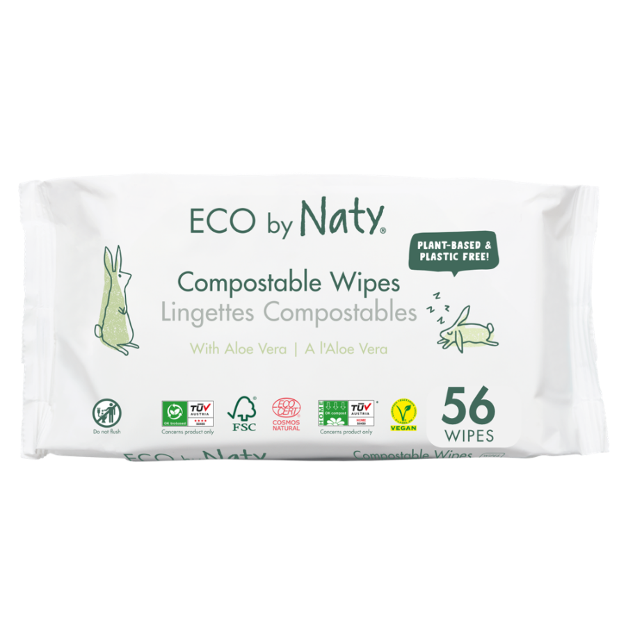 Feuchttücher Aloe Vera, 56 Stk.