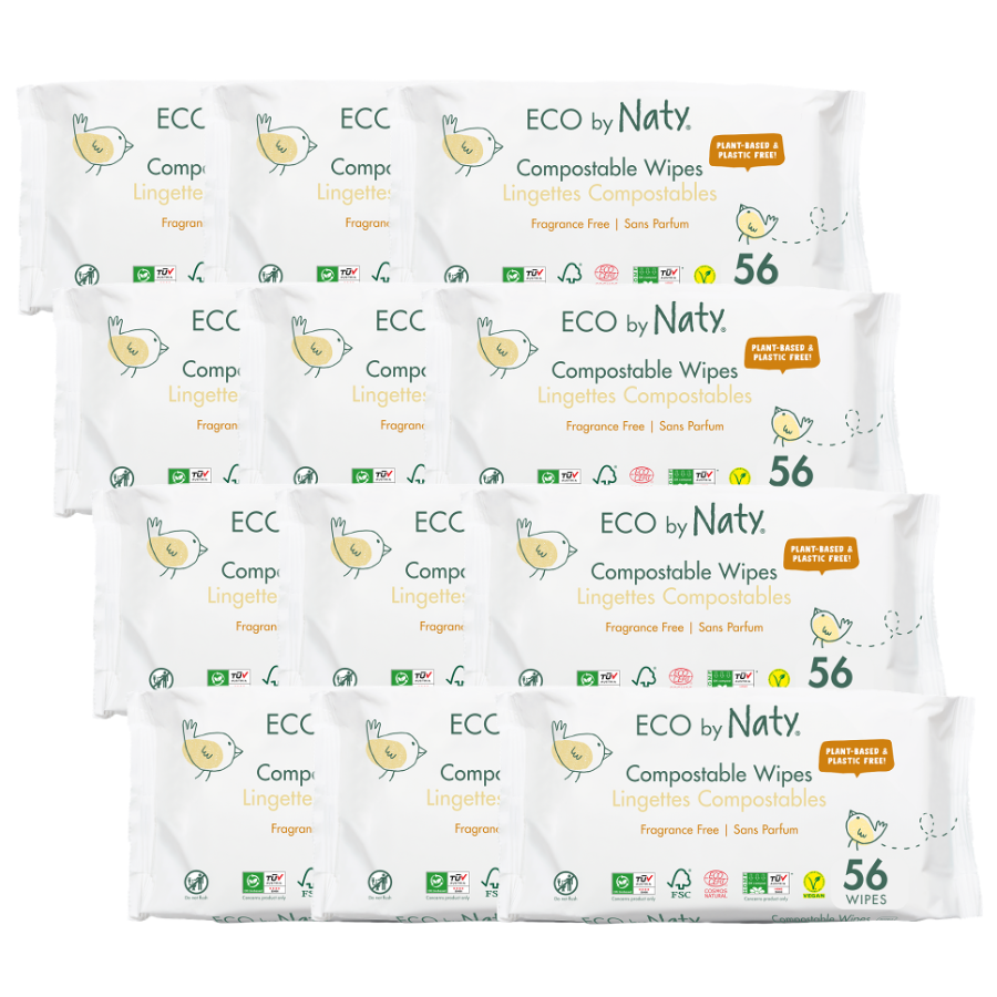 Feuchttücher sensitiv parfümfrei, Karton 12 Stk.