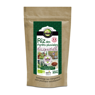 Riz des forêts pluviales equitable bio