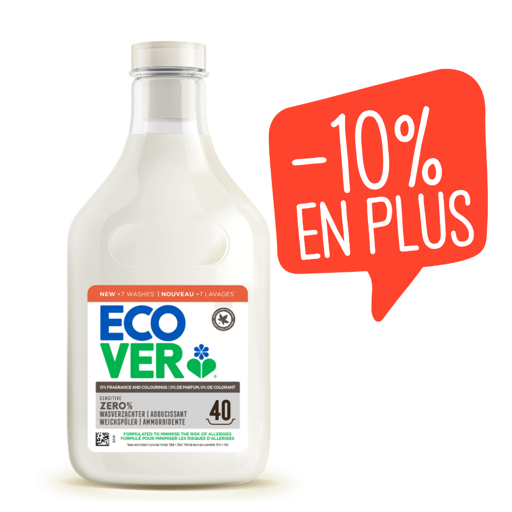 Adoucissant hypoallergénique concentré - 40 lavages