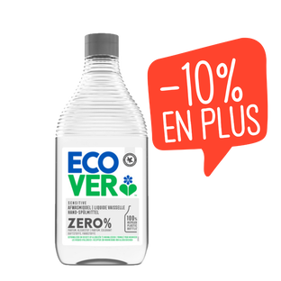 Liquide vaisselle zéro % parfum et colorant