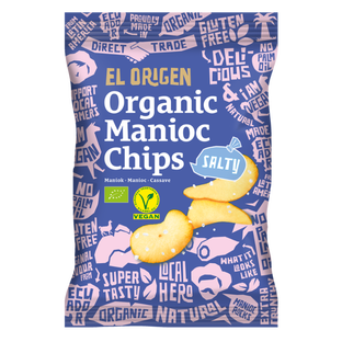 Bio Maniokchips gesalzen