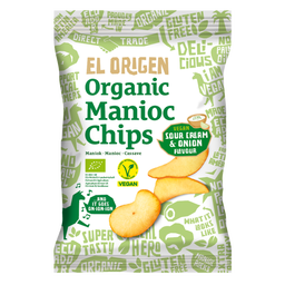 Bio Maniokchips Sourcream & Onion