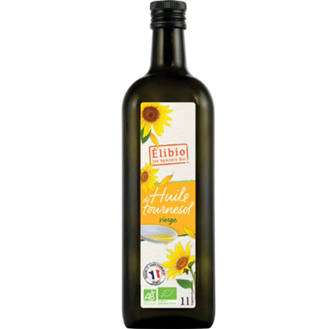 Huile de Tournesol Vierge Bio