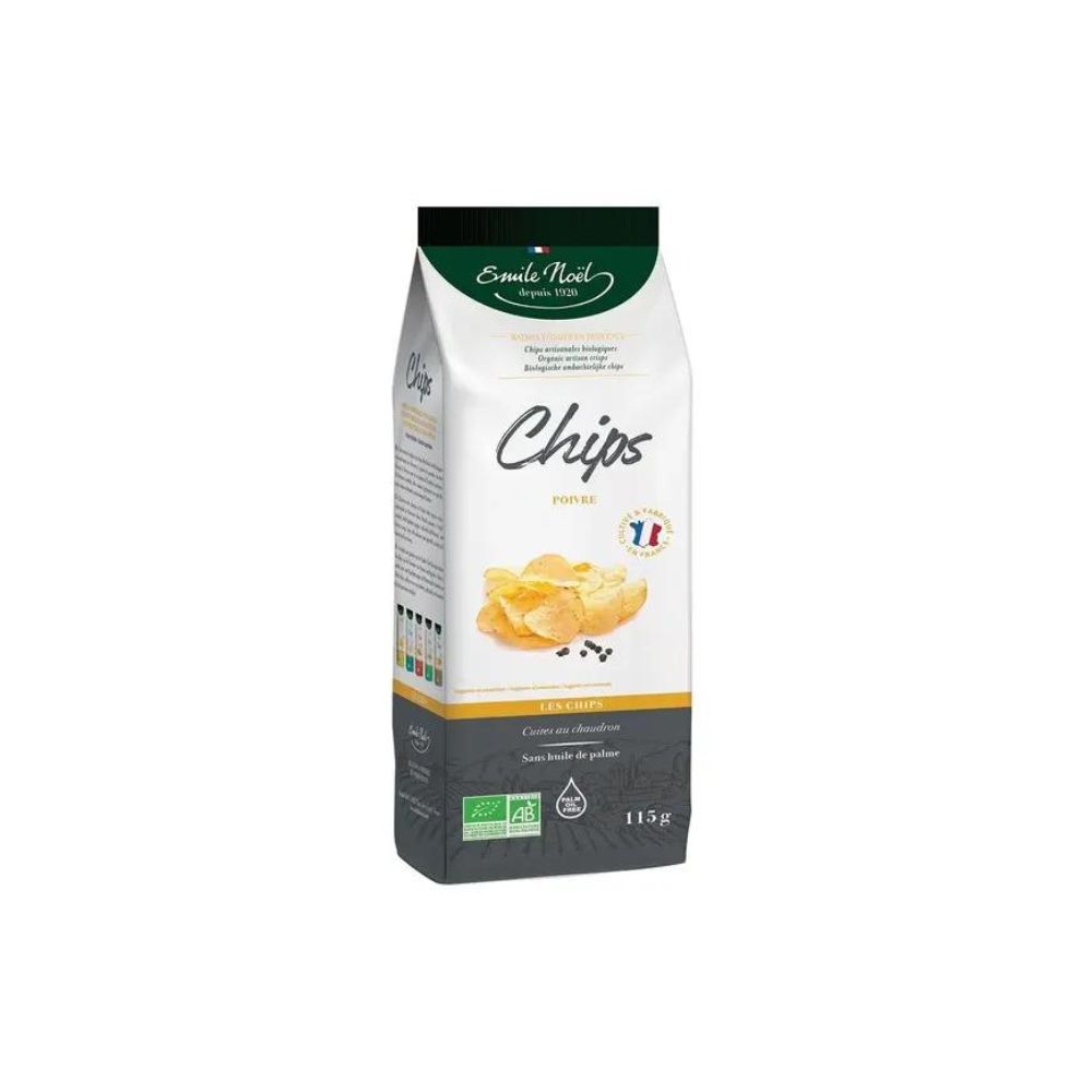 Chips au poivre de Madagascar bio