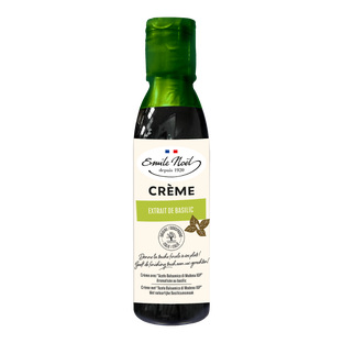 Crème balsamique basilic bio