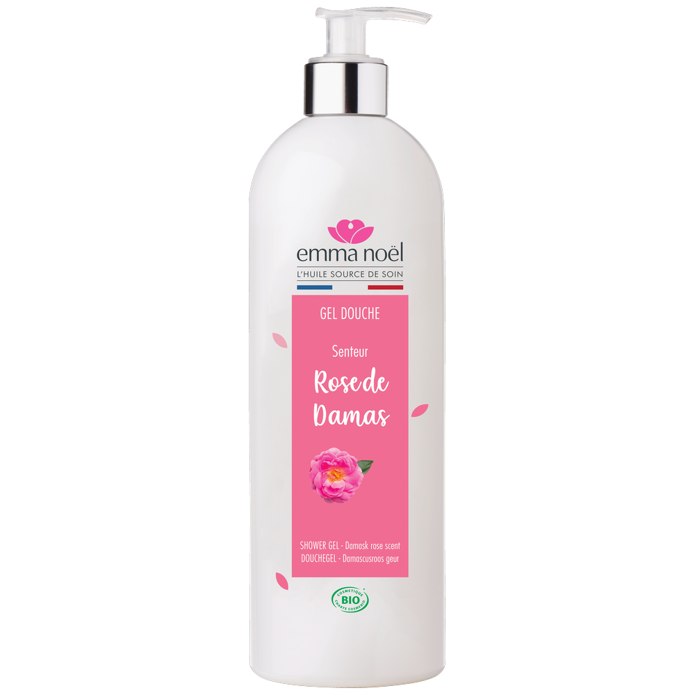 Gel douche à la rose de Damas