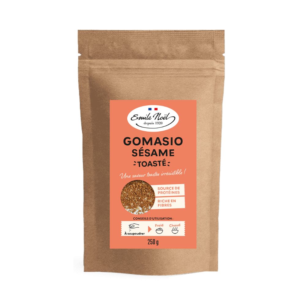 Gomasio au sésame toasté bio