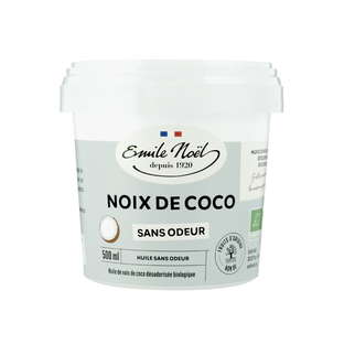 Huile de coco désodorisée bio