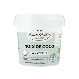 Huile de coco désodorisée bio
