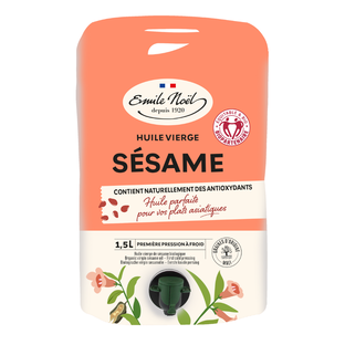Huile Vierge de Sésame Equitable et Bio