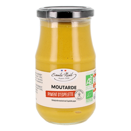 Moutarde aux Piments d'Espelette Bio