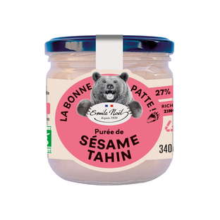 Purée de sésame blanc bio