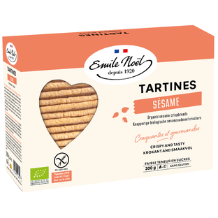 Tartines Sésame Sans Gluten Bio