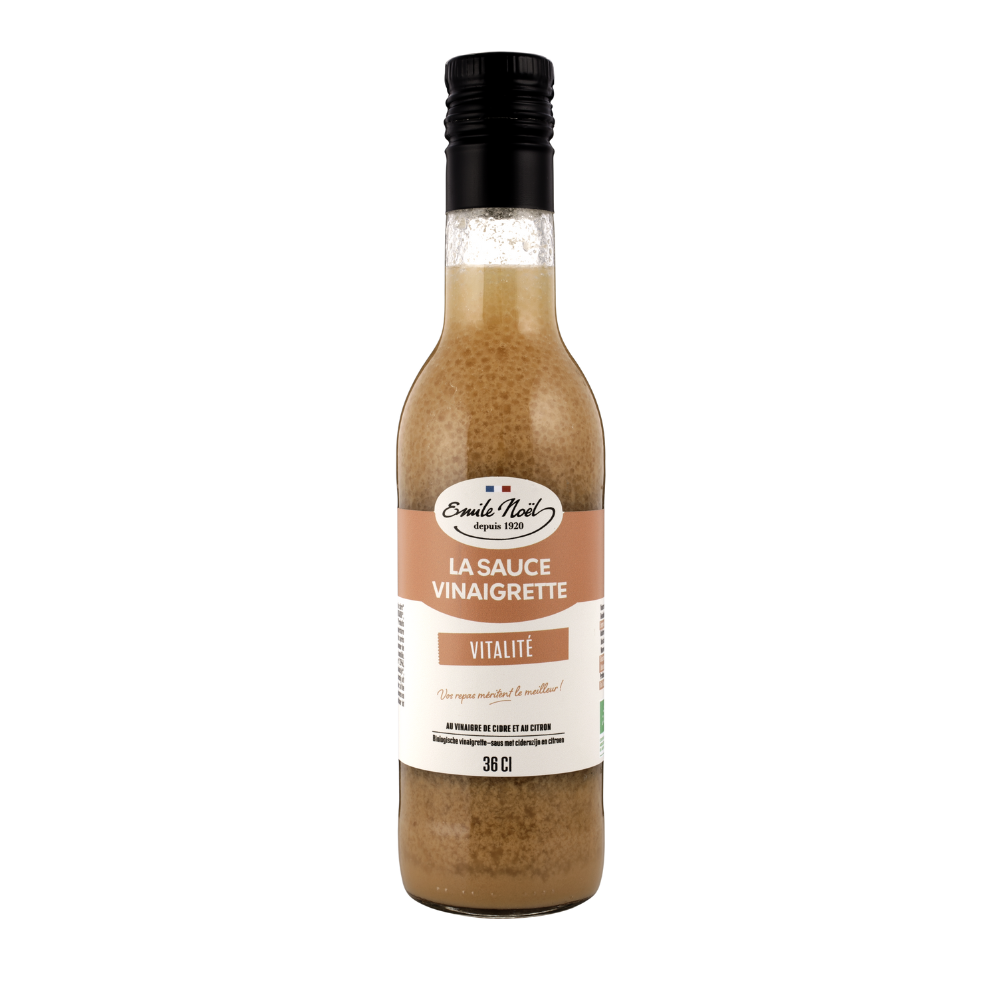 Vinaigrette vitalité vinaigre de cidre & citron bio