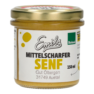 Bio Senf mittelscharf
