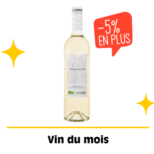 Vin blanc IGP Méditerranée bio