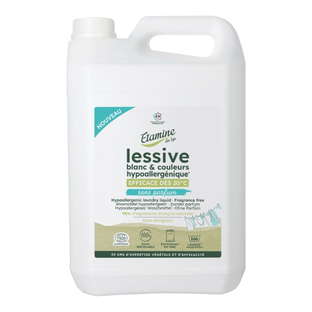 Lessive hypoallergénique sans parfum