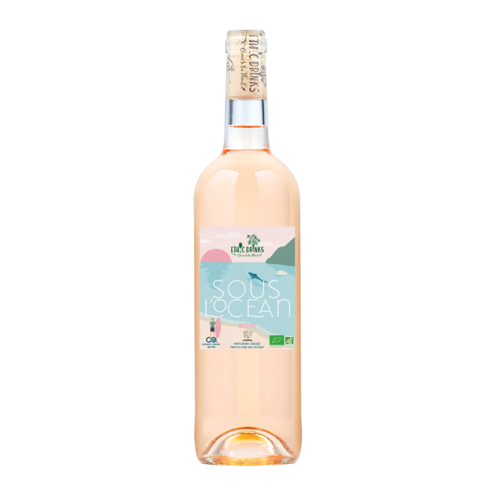 Sous l'océan rosé igp méditerranée 2023 12° bio