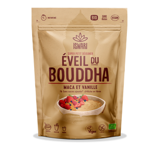 Petit déjeuner éveil du bouddha maca vanille bio