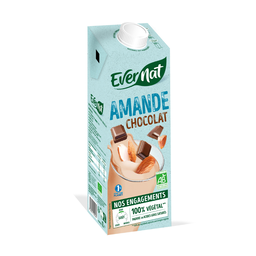 Boisson amandes chocolat bio