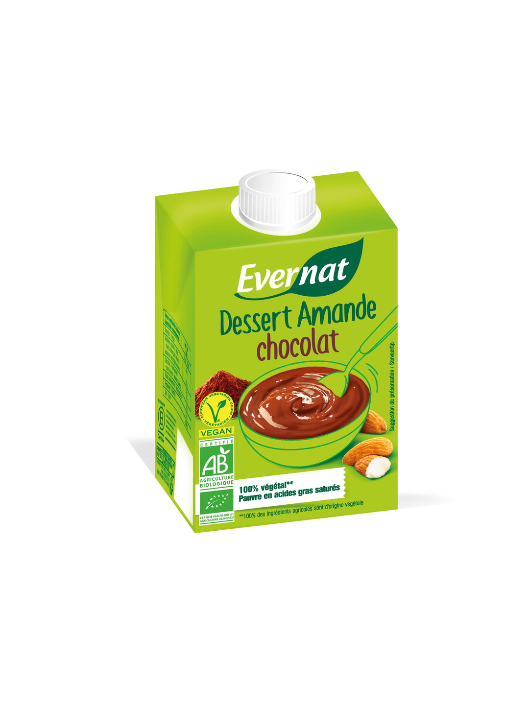 Dessert Amande Chocolat Bio