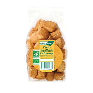 Petits Feuilletés au Fromage Bio
