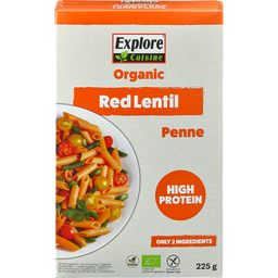 Bio Penne aus roten Linsen, glutenfrei