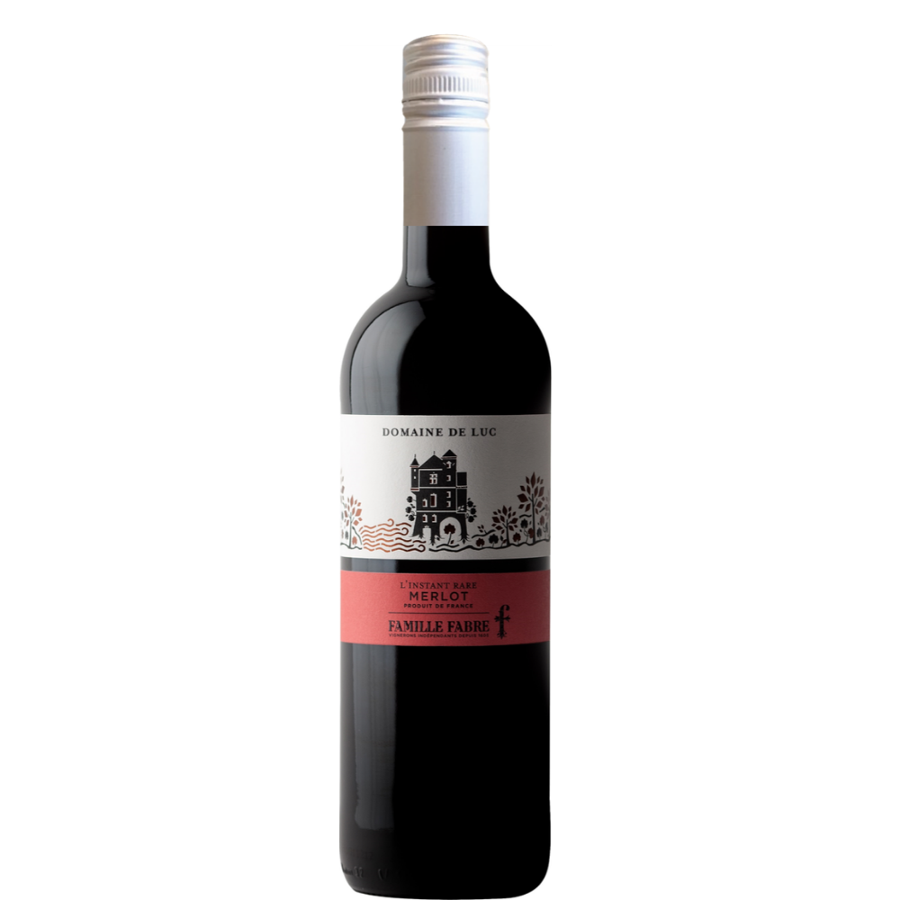 Merlot vin rouge bio