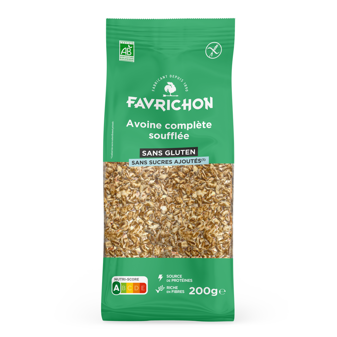 Avoine soufflée bio