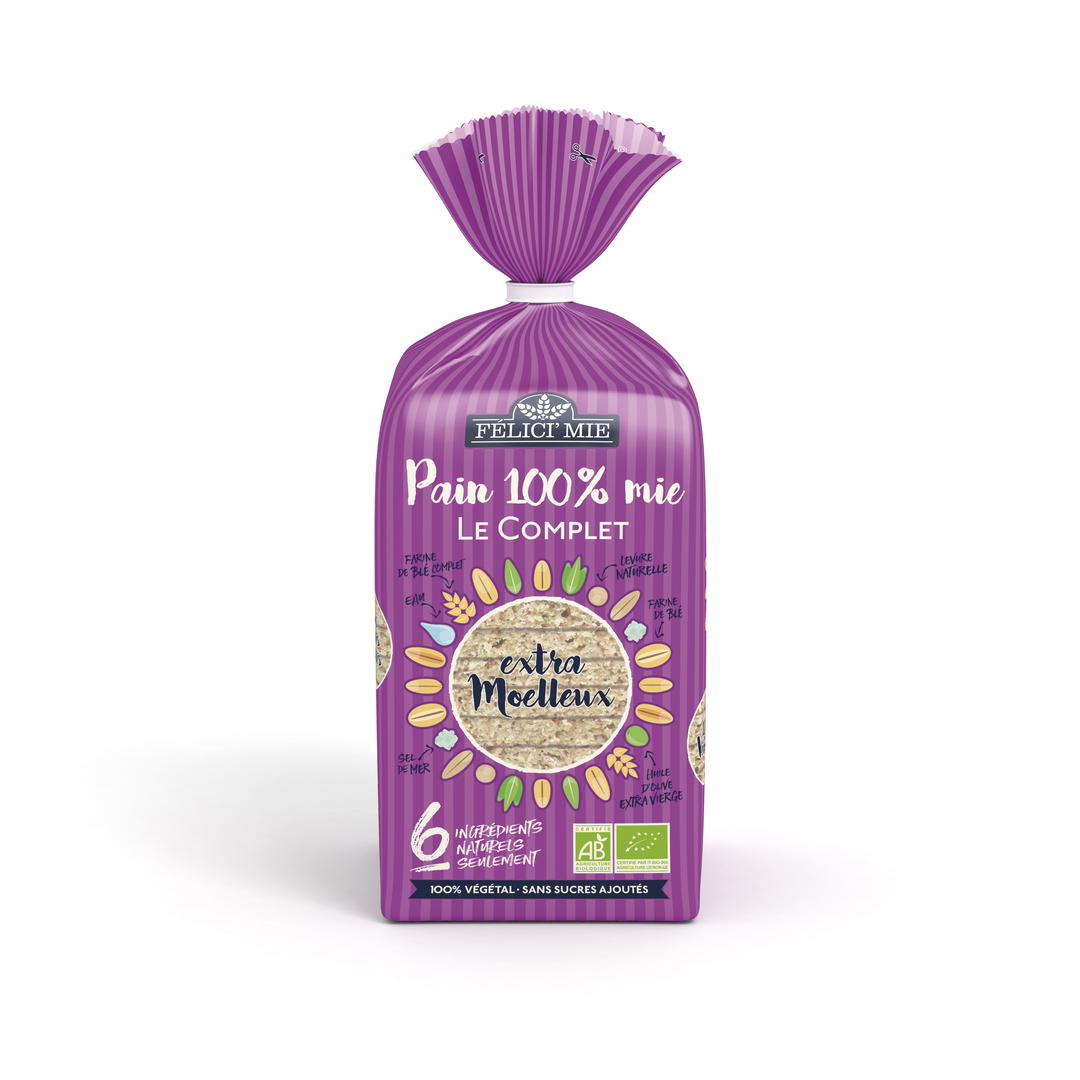 Pain 100% mie - le complet bio