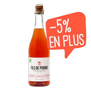 Cidre rosé 3,5° bio
