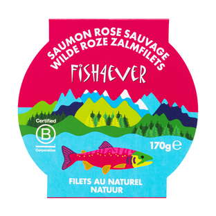 Filets de saumon rose au naturel
