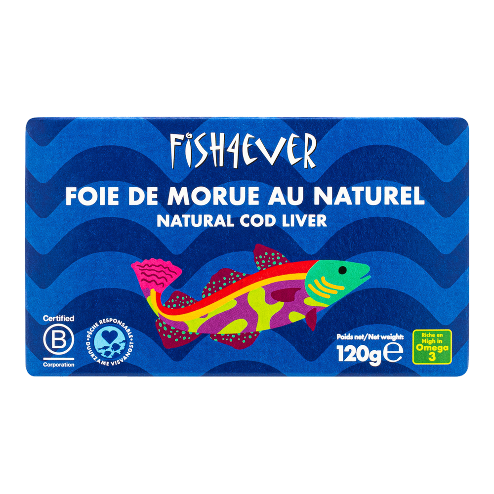Foie de morue au naturel
