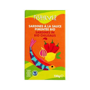 Sardines à la sauce pimentée bio