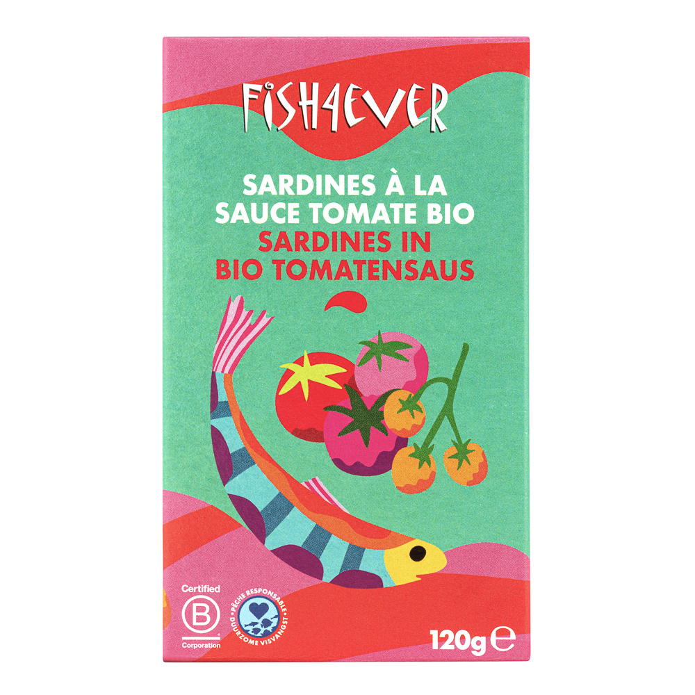 Sardines à la sauce tomate bio