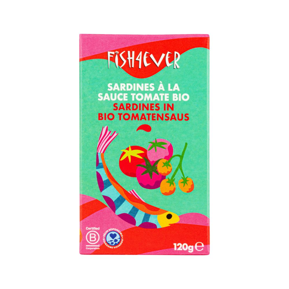 Sardines à la sauce tomate bio