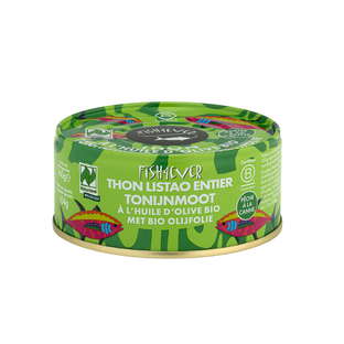 Thon listao entier à l'huile d'olive bio