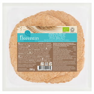 Bio Pita Vollkorn-Brot, 4 Stück