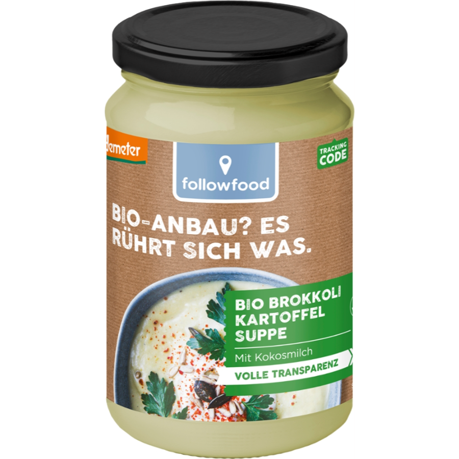 Bio Brokkoli-Kartoffelsuppe