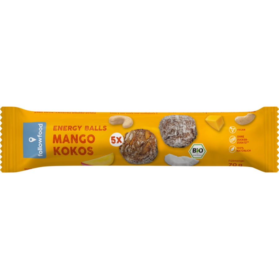 Bio Energy Balls Mango & Kokos