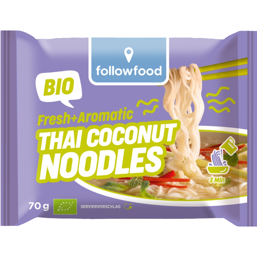 Bio Instantgericht Thai Coconut Noodles