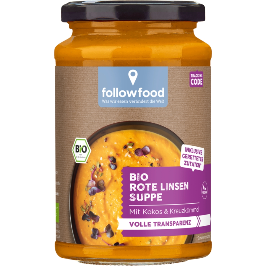 Bio Rote Linsensuppe