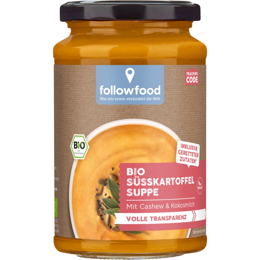 Bio Süßkartoffelsuppe