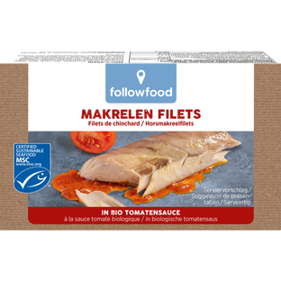 Makrelen Filets in Bio Tomatensauce
