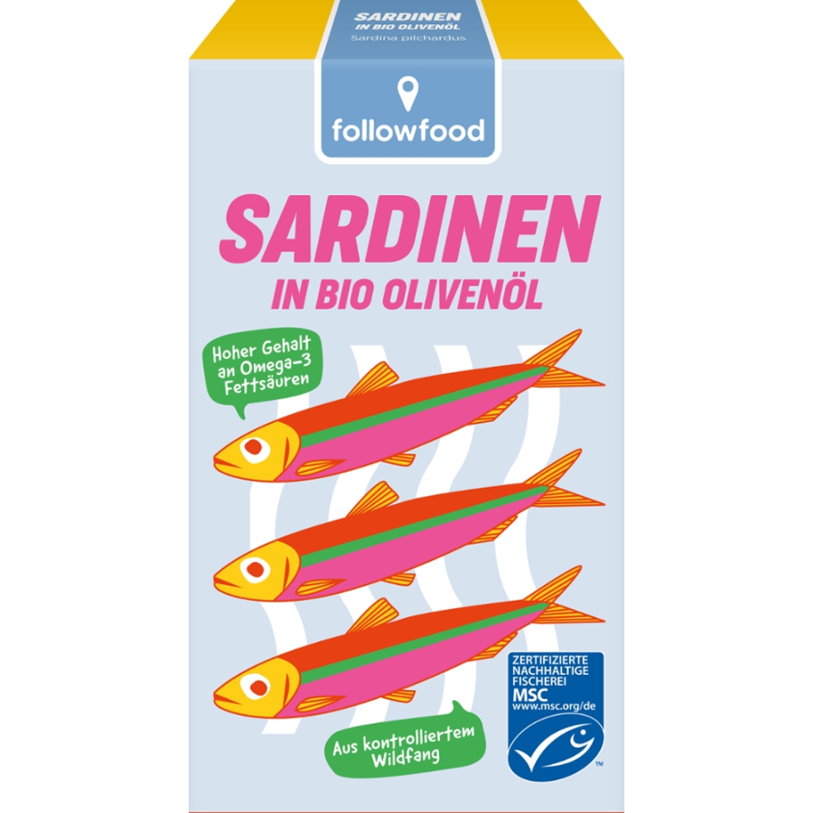 MSC Sardinen in Bio Olivenöl